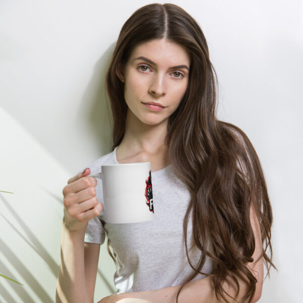 Tazza bianca lucida Fury Gaming - Image 4